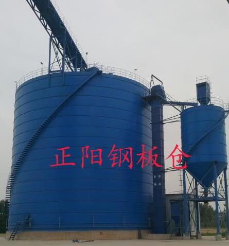 镜湖大型矿粉钢板库